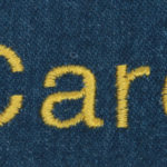 Möglichkeit einer Schriftart für personalisierte Produkte bei Edelcreation Edelgard Zeberer - Die kreative Schneiderei