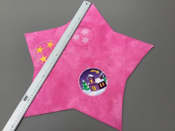 Tischdecke rosa VS 56cm